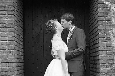 Hochzeitsfotografie des Brautpaares Julia und Christoph in Mettmann und Düsseldorf