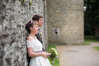 Hochzeitsfotografie des Brautpaares Julia und Christoph in Mettmann und Düsseldorf