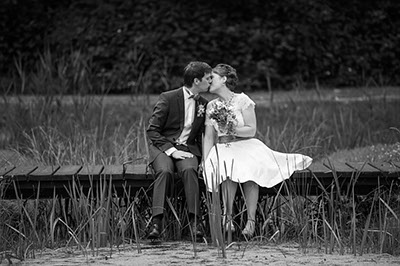 Hochzeitsfotografie des Brautpaares Julia und Christoph in Mettmann und Düsseldorf