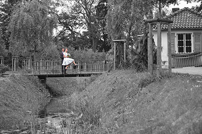 Hochzeitsfotografie des Brautpaares Julia und Christoph in Mettmann und Düsseldorf