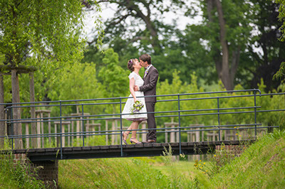 Hochzeitsfotografie des Brautpaares Julia und Christoph in Mettmann und Düsseldorf