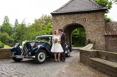 Hochzeitsfotografie des Brautpaares Julia und Christoph in Mettmann und Düsseldorf