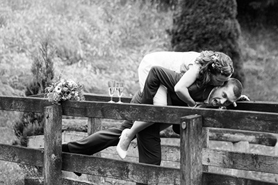 Hochzeitfoto in der Goldberger Mühle in Mettmann 