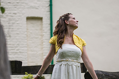 Hochzeitfoto in der Goldberger Mühle in Mettmann 