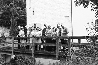 Hochzeitfoto in der Goldberger Mühle in Mettmann 