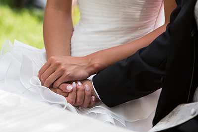 Hochzeitfoto im Schloß Eicherhof in Leichlingen