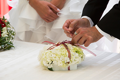 Hochzeitfoto im Schloß Eicherhof in Leichlingen