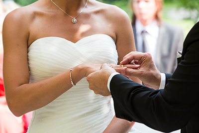 Hochzeitfoto im Schloß Eicherhof in Leichlingen