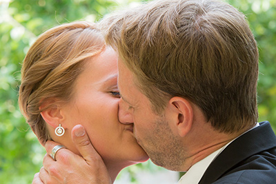 Hochzeitfoto im Schloß Eicherhof in Leichlingen