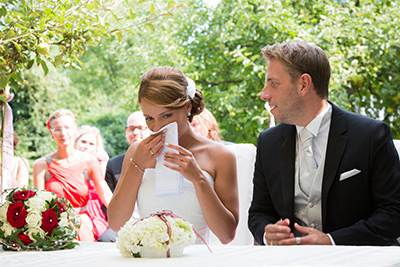 Hochzeitfoto im Schloß Eicherhof in Leichlingen