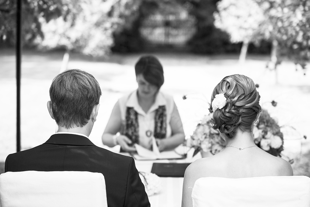 Hochzeitfoto im Schloß Eicherhof in Leichlingen