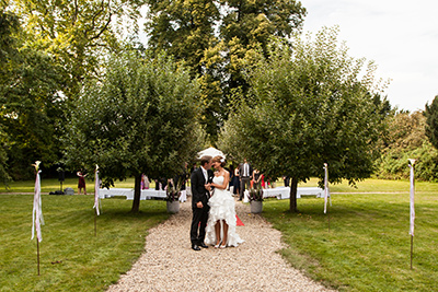 Hochzeitfoto im Schloß Eicherhof in Leichlingen