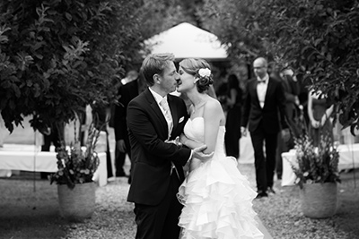 Hochzeitfoto im Schloß Eicherhof in Leichlingen