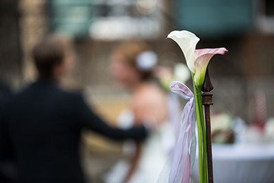 Hochzeitfoto im Schloß Eicherhof in Leichlingen