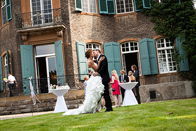 Hochzeitfoto im Schloß Eicherhof in Leichlingen