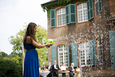 Hochzeitfoto im Schloß Eicherhof in Leichlingen