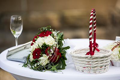 Hochzeitfoto im Schloß Eicherhof in Leichlingen