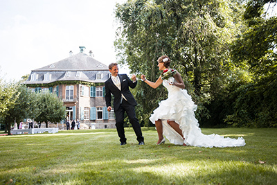 Hochzeitfoto im Schloß Eicherhof in Leichlingen