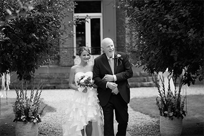 Hochzeitfoto im Schloß Eicherhof in Leichlingen