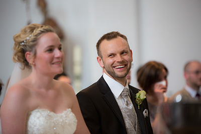 Hochzeitfoto in der Goldberger Mühle in Mettmann 