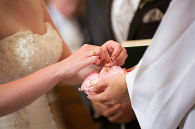 Hochzeitfoto in der Goldberger Mühle in Mettmann 