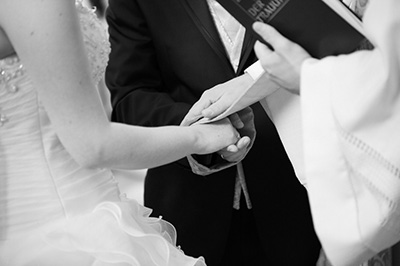 Hochzeitfoto in der Goldberger Mühle in Mettmann 