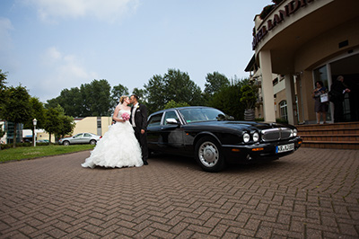 Hochzeitfoto in der Goldberger Mühle in Mettmann 