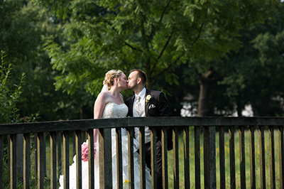 Hochzeitfoto in der Goldberger Mühle in Mettmann 