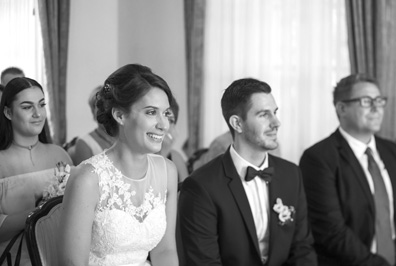 Hochzeitfoto in der Goldberger Mühle in Mettmann 