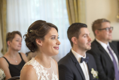 Hochzeitfoto in der Goldberger Mühle in Mettmann 