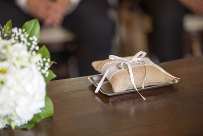 Hochzeitfoto in der Goldberger Mühle in Mettmann 