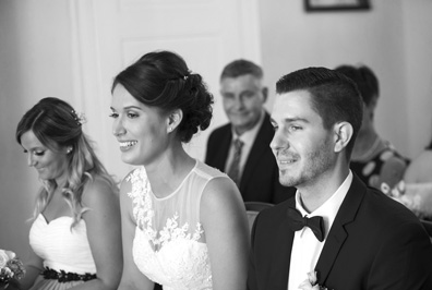 Hochzeitfoto in der Goldberger Mühle in Mettmann 