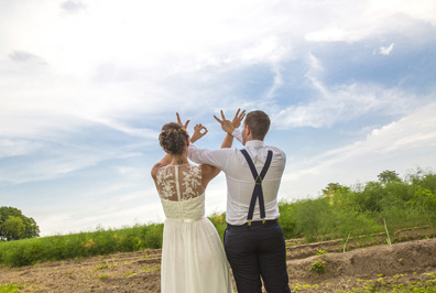 Hochzeitfoto vom Standesamt in Solingen und Erkrath