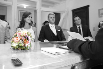 Hochzeitfoto in der Goldberger Mühle in Mettmann 