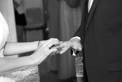 Hochzeitfoto in der Goldberger Mühle in Mettmann 