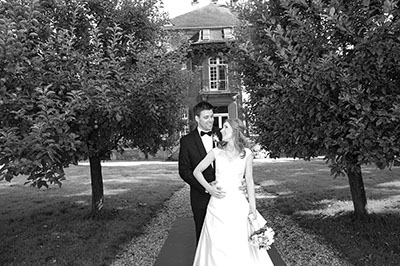 Hochzeitfoto im Schloß Eicherhof in Leichlingen