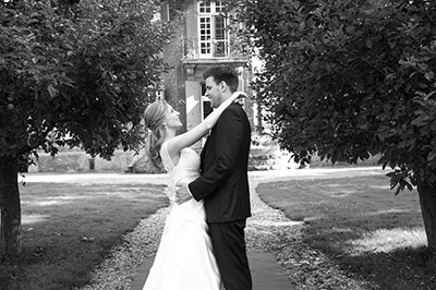 Hochzeitfoto im Schloß Eicherhof in Leichlingen