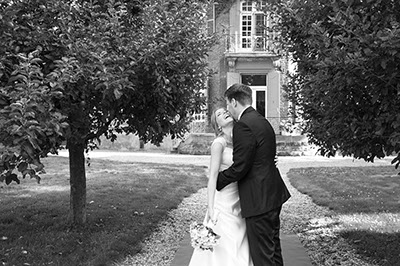 Hochzeitfoto im Schloß Eicherhof in Leichlingen