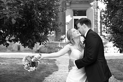 Hochzeitfoto im Schloß Eicherhof in Leichlingen