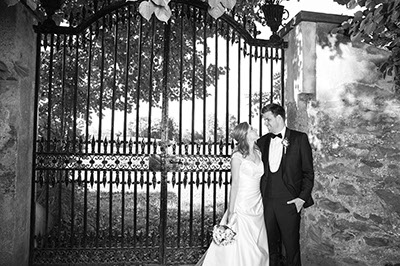 Hochzeitfoto im Schloß Eicherhof in Leichlingen