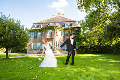 Hochzeitfoto im Schloß Eicherhof in Leichlingen