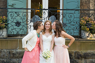 Hochzeitfoto im Schloß Eicherhof in Leichlingen