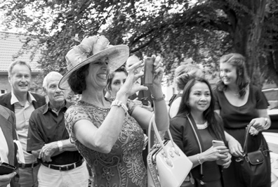 Hochzeitfoto in der Goldberger Mühle in Mettmann