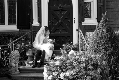 Hochzeitfoto in der Goldberger Mühle in Mettmann