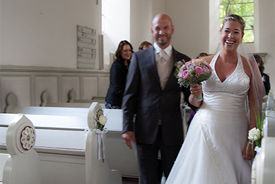 Hochzeitsfotografie des Brautpaares Stephi und Martin in Linnep, Mettmann und Düsseldorf