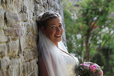 Hochzeitsfotografie des Brautpaares Stephi und Martin in Linnep, Mettmann und Düsseldorf