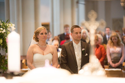 Hochzeitfoto im Schloß Eicherhof in Leichlingen