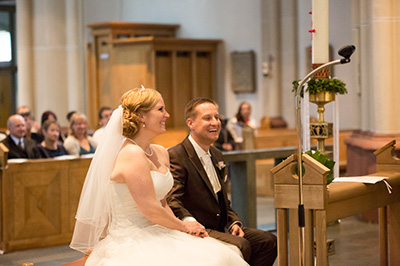 Hochzeitfoto im Schloß Eicherhof in Leichlingen