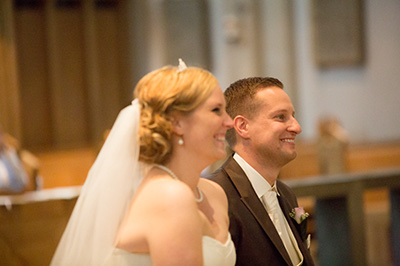 Hochzeitfoto im Schloß Eicherhof in Leichlingen