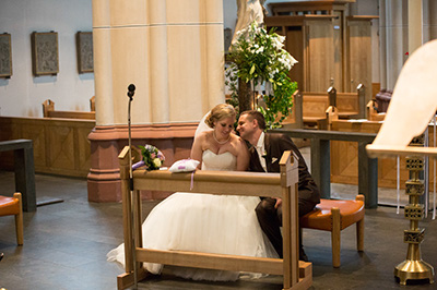 Hochzeitfoto im Schloß Eicherhof in Leichlingen